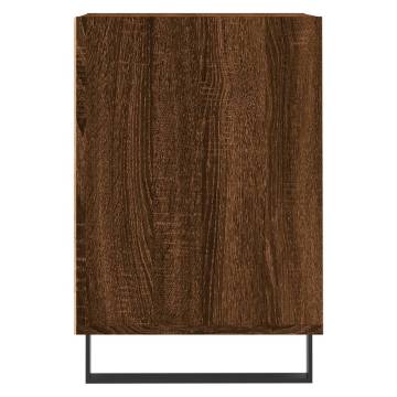 TV Cabinet Brown Oak 160x35x55 cm Engineered Wood