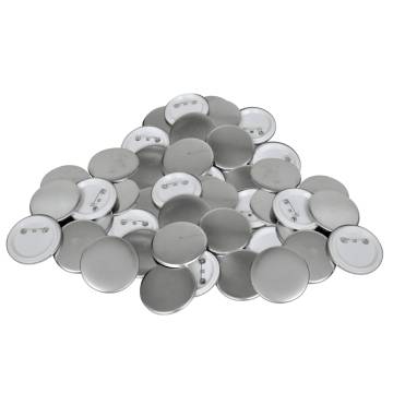 Badge Button Maker with 500 pcs Pinback Button Parts 44 mm