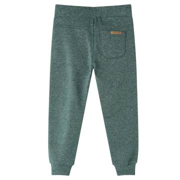 Kids' Sweatpants Dark Green 92