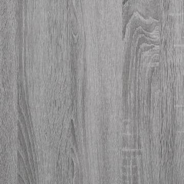 Book Cabinet Grey Sonoma 97.5x29.5x100 cm Engineered Wood