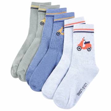 Kids' Socks 5 Pairs EU 26-29