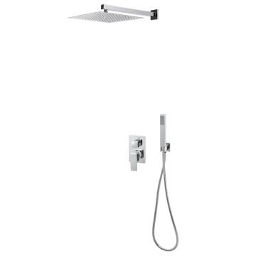 Shower System Stainless Steel 201 Silver