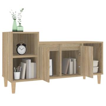 TV Cabinet Sonoma Oak 100x35x55 cm Engineered Wood