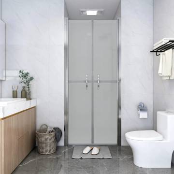 Shower Door Frosted ESG 81x190 cm