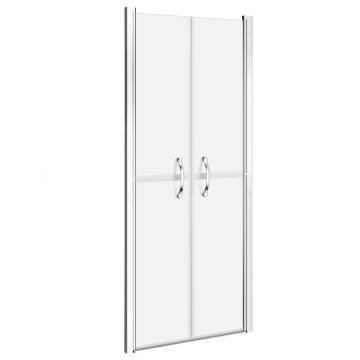 Shower Door Frosted ESG 81x190 cm