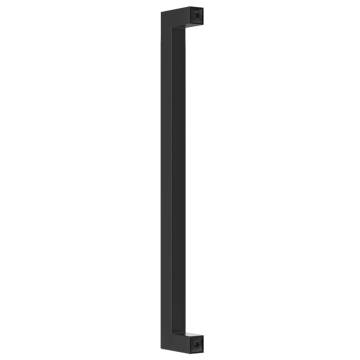 Cabinet Handles 10 pcs Black 224 mm Stainless Steel