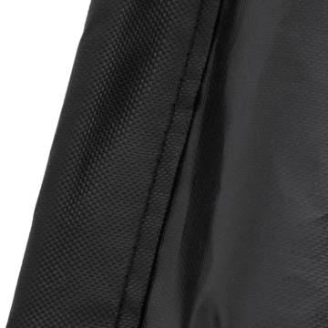 Motorcycle Cover Black 220x95x110 cm 210D Oxford