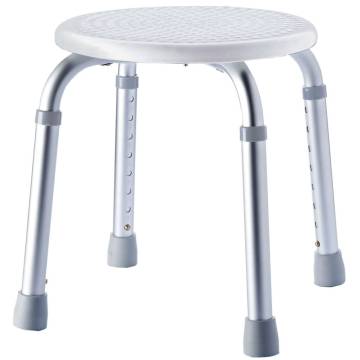 RIDDER Bathroom Stool Round White 110 kg A00603101