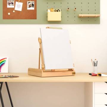 Table Easel with Drawer 41.5x37x12 cm Solid Wood Pine