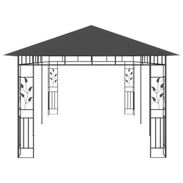 Gazebo with Mosquito Net 6x3x2.73 m Anthracite