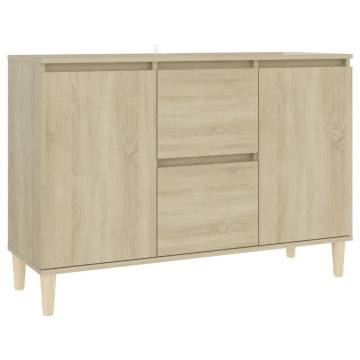 Sideboard Sonoma Oak 103.5x35x70 cm Engineered Wood