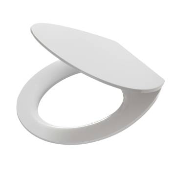 Tiger Toilet Seat "Blade" White