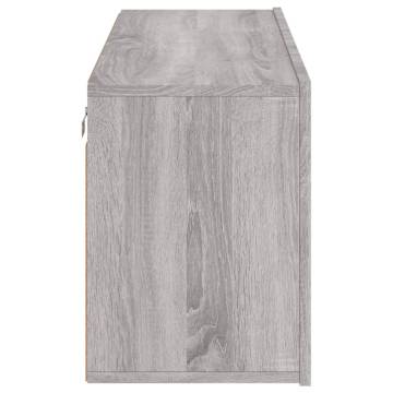 TV Cabinet Wall-mounted Grey Sonoma 100x30x41 cm