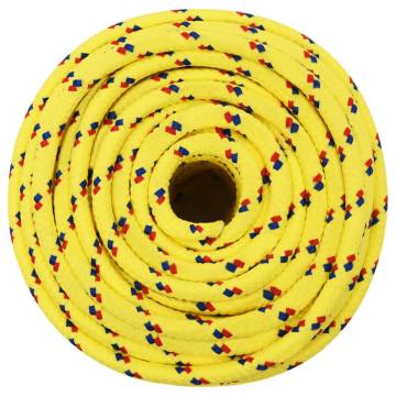 Boat Rope Yellow 14 mm 250 m Polypropylene