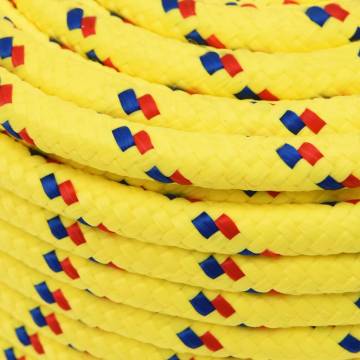 Boat Rope Yellow 14 mm 250 m Polypropylene