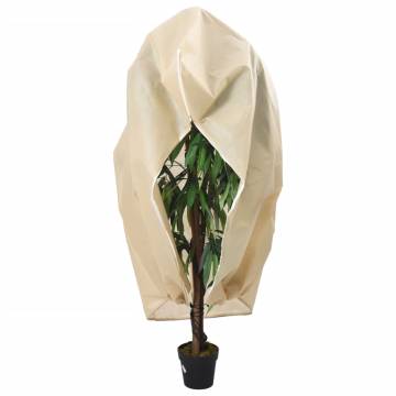 Plant Fleece Covers with Zip 4 pcs 70 g/m² 3.93x3.5 m