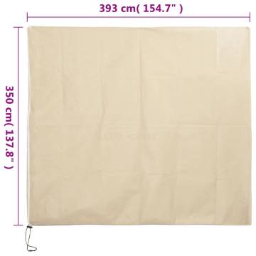 Plant Fleece Covers with Zip 4 pcs 70 g/m² 3.93x3.5 m