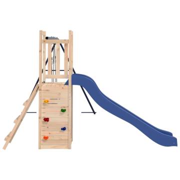 Outdoor Playset Solid Wood Pine