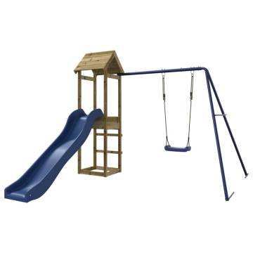 Outdoor Playset Impregnated Wood Pine