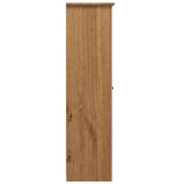 3-Door Wardrobe 118x50x171.5 cm Pine Panama Range