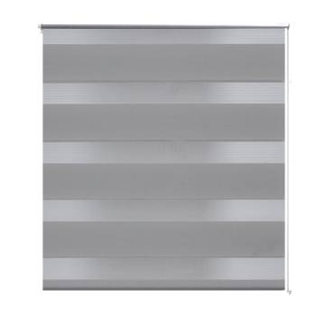 Zebra Blind 80 x 175 cm Grey