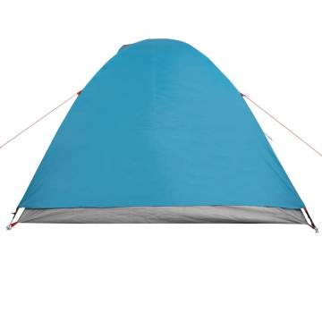 Camping Tent 2-Person Blue Waterproof