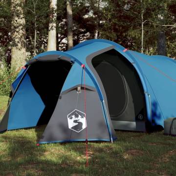 Camping Tent 2-Person Blue Waterproof