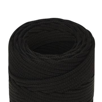 Work Rope Black 2 mm 250 m Polyester