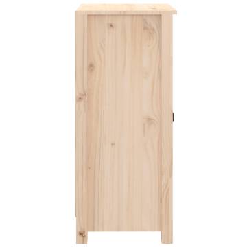 Sideboards 2 pcs 40x35x80 cm Solid Wood Pine