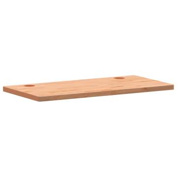 Desk Top 100x50x2.5 cm Solid Wood Beech