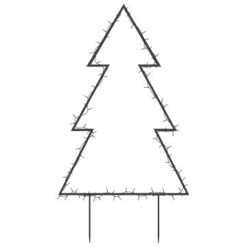 Christmas Light Decoration with Spikes Tree 80 LEDs 60 cm