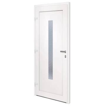 Front Door Anthracite 98x208 cm PVC