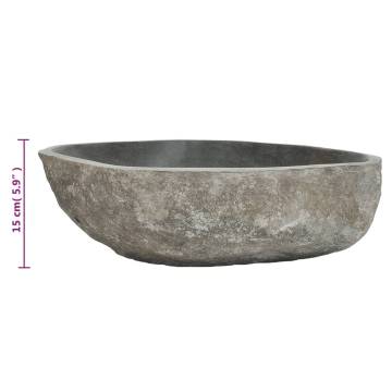 Basin River Stone Oval 45-53 cm