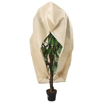 Plant Fleece Covers with Zip 4 pcs 70 g/m² 1.2x1.8 m