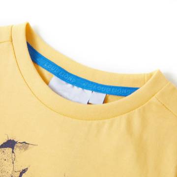 Kids' T-shirt Yellow 116