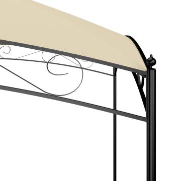 Gazebo 3x4x2.65 m Cream 180 g/m²