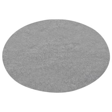 Artificial Grass with Studs Dia.170 cm Grey Round