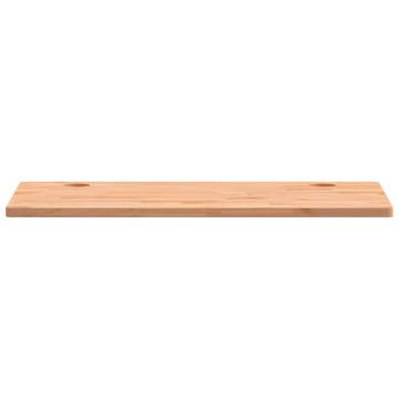 Desk Top 100x60x2.5 cm Solid Wood Beech