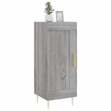 Sideboard Grey Sonoma 34.5x34x90 cm Engineered Wood