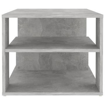 Coffee Table Concrete Grey 100x50x40 cm Engineered Wood