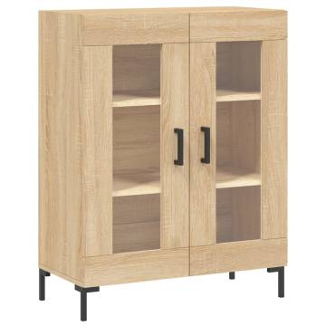 Highboard Sonoma Oak 69.5x34x180 cm Engineered Wood