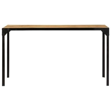 Dining Table 140x80x76 cm Solid Mango Wood