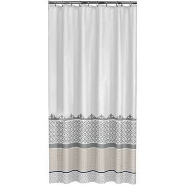 Sealskin Shower Curtain Marrakech 180 cm Silver 235281318