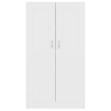 Book Cabinet White 82.5x30.5x150 cm Engineered Wood