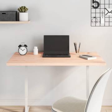 Desk Top 100x60x2.5 cm Solid Wood Beech