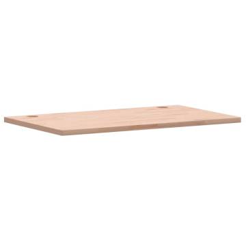 Desk Top 100x60x2.5 cm Solid Wood Beech