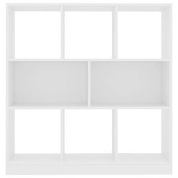 Book Cabinet White 97.5x29.5x100 cm Engineered Wood