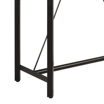 Bar Table 150x70x107 cm Solid Wood Mango and Iron