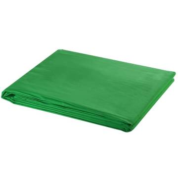 Backdrop Cotton Green 500x300 cm Chroma Key