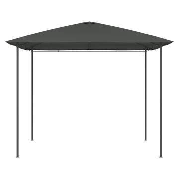 Gazebo 3x3x2.6 m Anthracite 160 g/m²